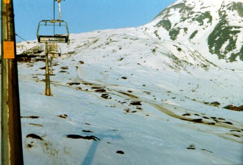 Auf dem Weg nach Milez, Anfang Februar 1998
