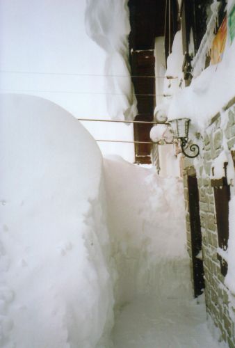 Februar 1999, Oberalppass (die meisten Bilder rund um die Talstation: Archiv Fam. Schär)
