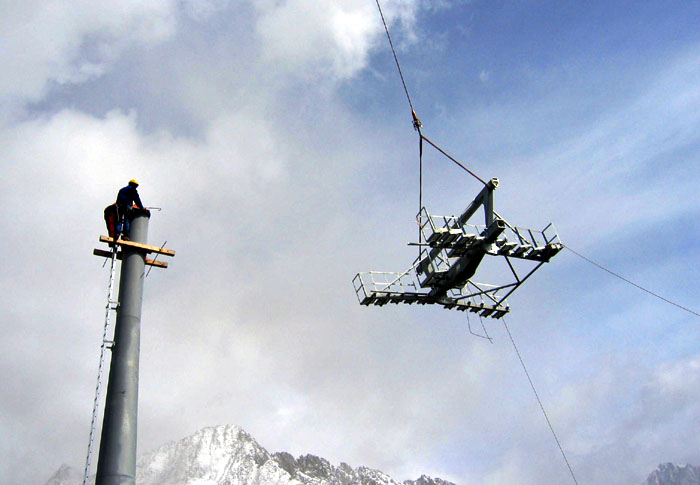 29. August 2006 - Foto: Bergbahnen Sedrun
