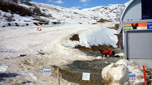 14. April 2007: Kampf um den letzten Schnee
