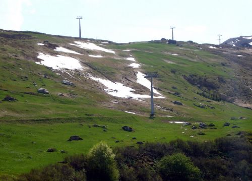 Während der Schneeschmelze, 25. Mai 2009
