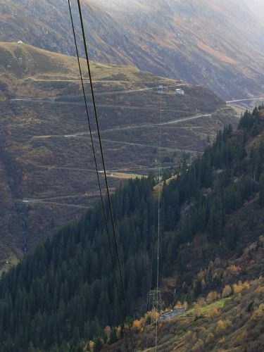 Seilbahn Tgom-Nalps, Oktober 2006
