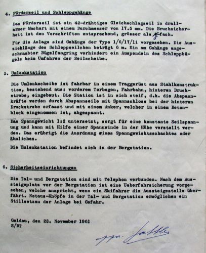 Hier ist nun plötzlich vom Gehängetyp "1/6/17/li" die Rede. Alles deutet darauf hin, dass diese Gehänge ab 1967 am [url=http://www.jacomet.ch/themen/skilift/album/thumbnails.php?album=18]Skilift Surrein[/url] zum Einsatz kamen und dort bis ca. 1981 im Einsatz waren - das [url=http://www.jacomet.ch/themen/skilift/album/displayimage.php?pos=-2329]Gehänge, das ich 1984 ergatterte[/url], ist also wohl ein Doppelmayr. Die Beschreibung stimmt jedenfalls.
