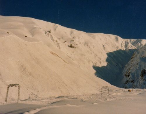 Lawine Drun, Februar 1981

