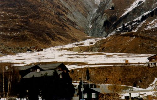 Weihnachten 1985, ein schneearmer Winterstart
