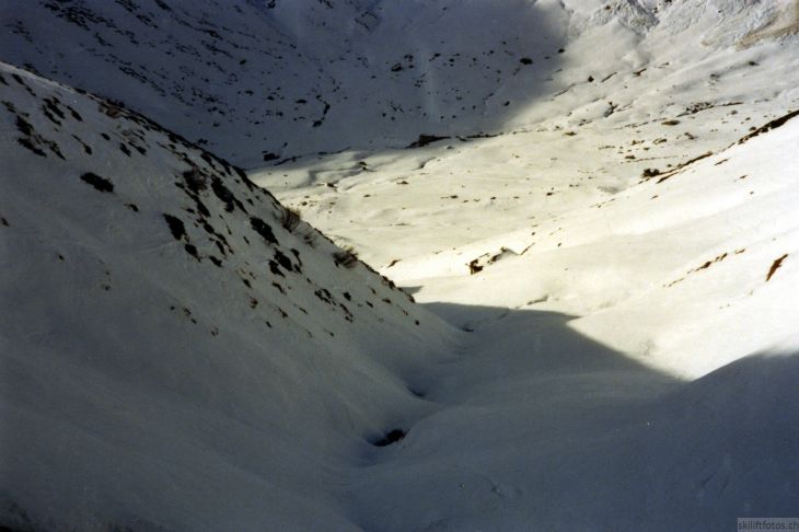 Erinnerungen an die Anfänge der Anlagen im Val Val: Val da Stiarls, ca. 1981
