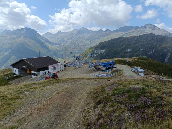 Neubau 6KSB Val Val - Cuolm Val, Stand 17. August 2025 (hj)
