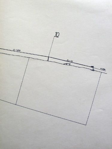 Längenprofil Skilift Val Val, 15. Mai 1979
