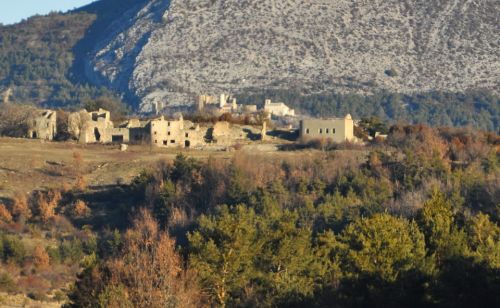 Weitere verlassene Siedlung im Sperrgebiet
