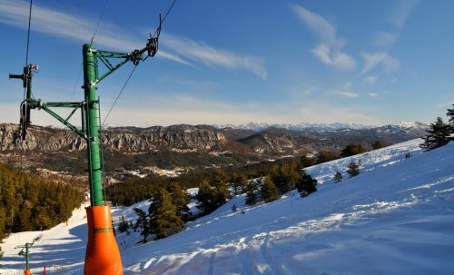 Langsam kommt das Mercantour-Massiv in Sichtweite
