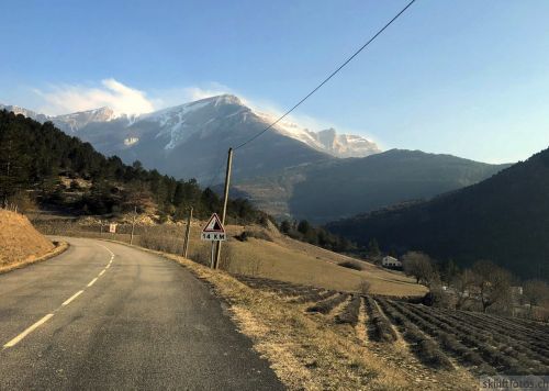 Auf dem Weg zum Col de Rousset, 27. Februar 2018 
