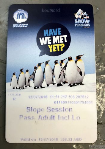 Ski Dubai, 13. Juli 2018
