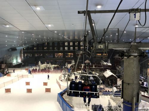 Ski Dubai, 13. Juli 2018

