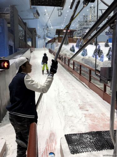 Ski Dubai, 13. Juli 2018
