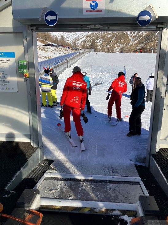 La Foux d'Allos, 31. Januar 2024
