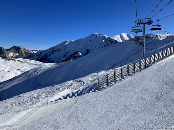 La Foux d'Allos, 31. Januar 2024
