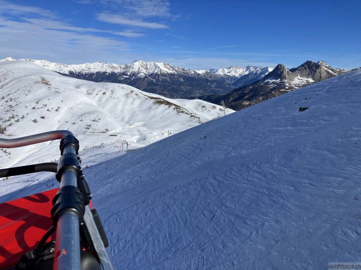 La Foux d'Allos, 31. Januar 2024
