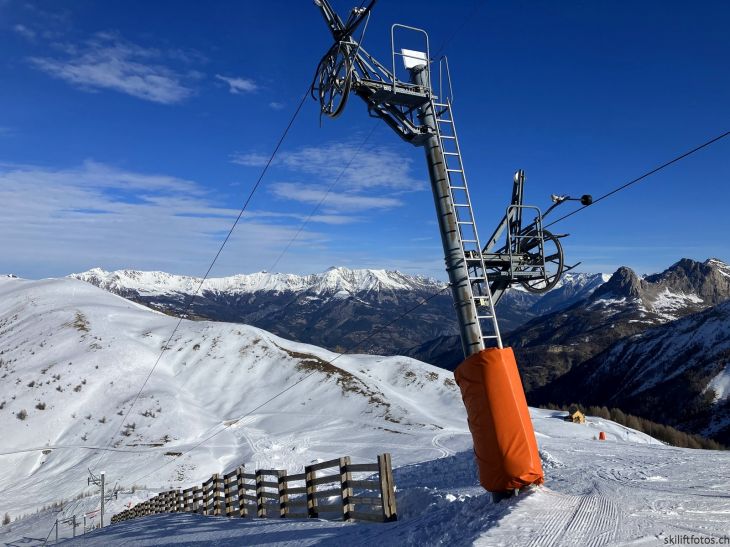 La Foux d'Allos, 31. Januar 2024
