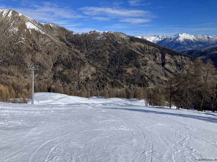 La Foux d'Allos, Les Agneliers, 31. Januar 2024
