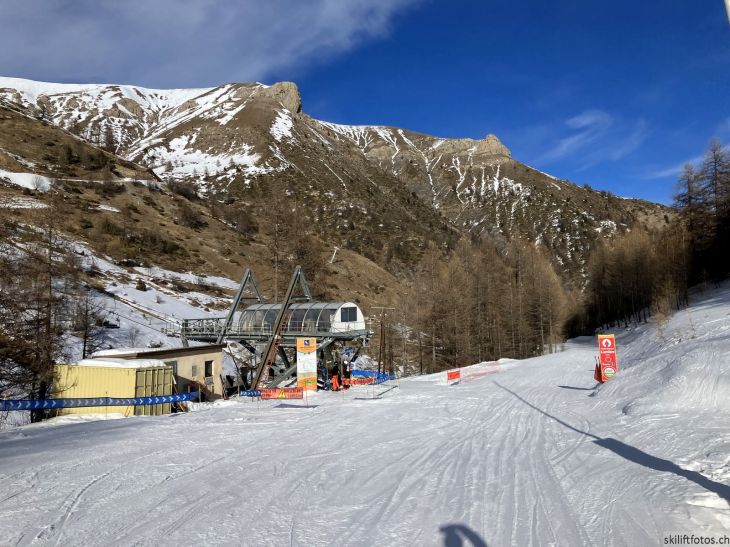 La Foux d'Allos, Les Agneliers, 31. Januar 2024
