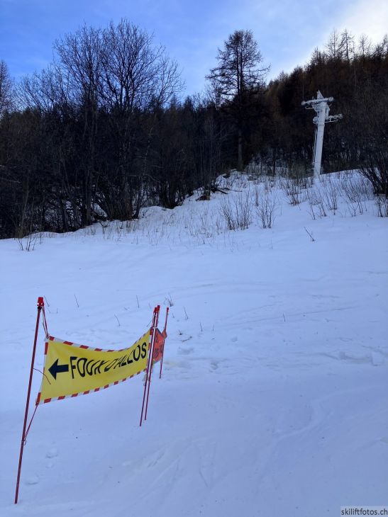 La Foux d'Allos, Les Agneliers, 31. Januar 2024
