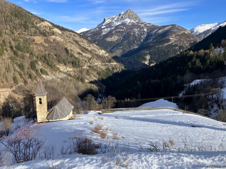 La Foux d'Allos, Les Agneliers, 31. Januar 2024
