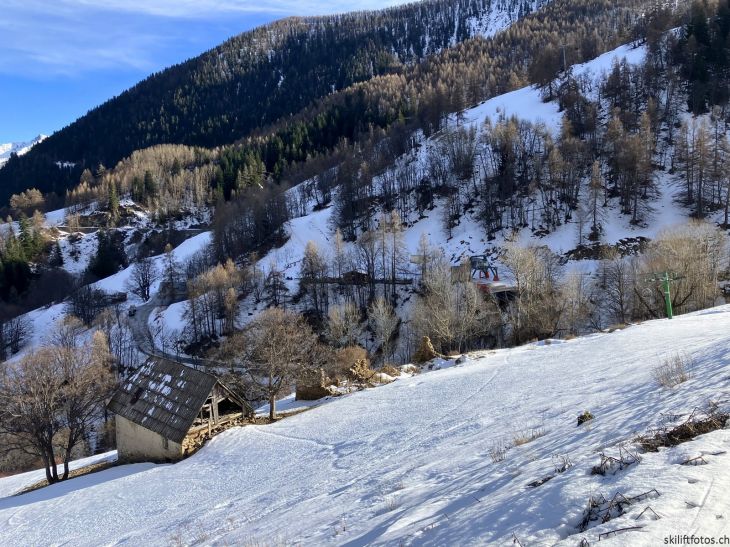 La Foux d'Allos, Les Agneliers, 31. Januar 2024
