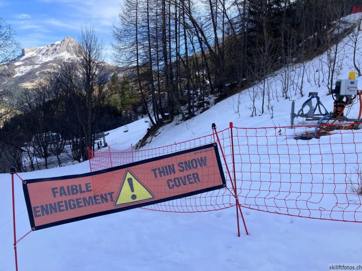 La Foux d'Allos, Les Agneliers, 31. Januar 2024
