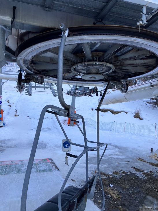 La Foux d'Allos, Les Agneliers, 31. Januar 2024
