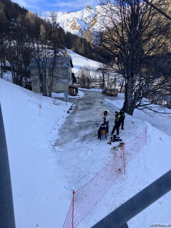 La Foux d'Allos, Les Agneliers, 31. Januar 2024
