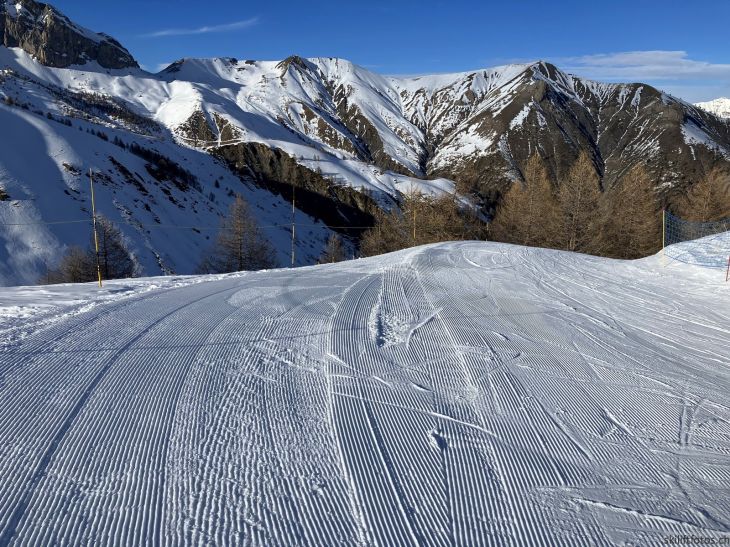 La Foux d'Allos, 31. Januar 2024
