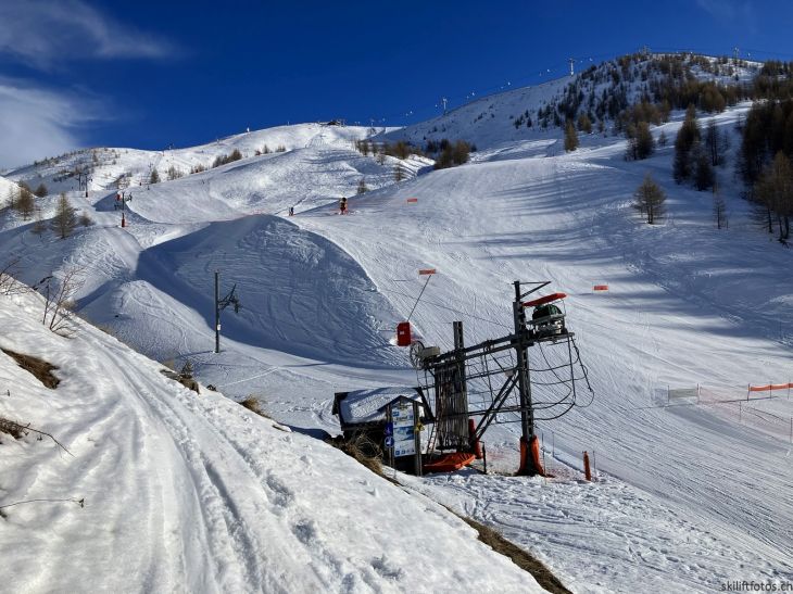 La Foux d'Allos, 31. Januar 2024
