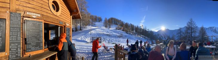 La Foux d'Allos, 31. Januar 2024
