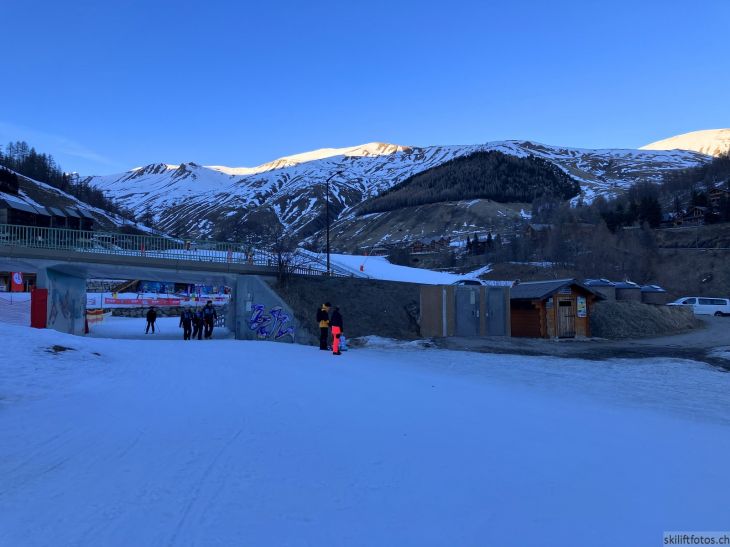 La Foux d'Allos, 31. Januar 2024
