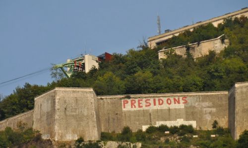 Grenoble, Télépherique de la Bastille, September 2011
