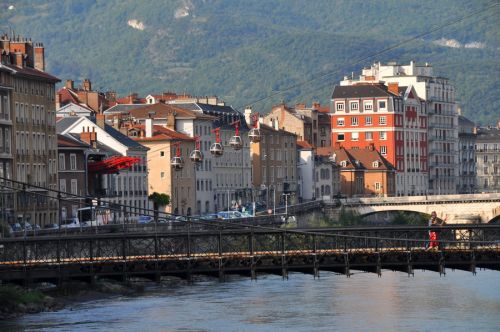 Grenoble, Télépherique de la Bastille, September 2011
