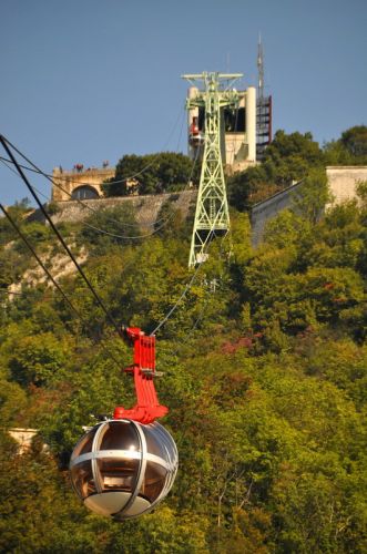 Grenoble, Télépherique de la Bastille, September 2011

