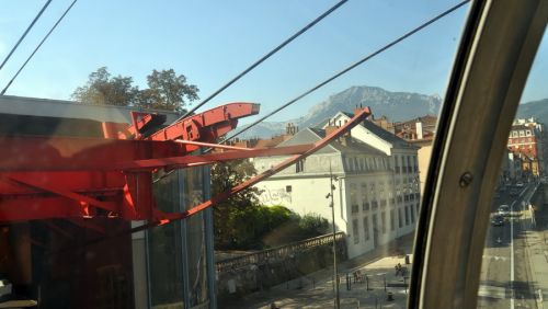 Grenoble, Télépherique de la Bastille, September 2011
