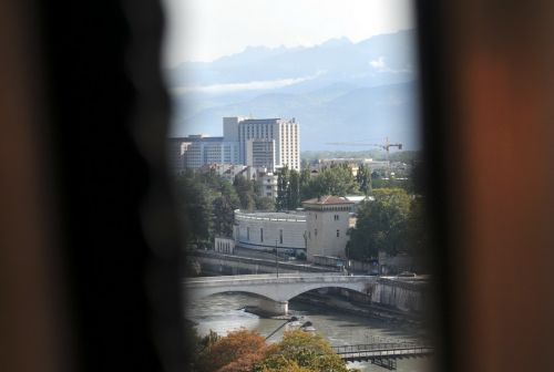 Grenoble, Télépherique de la Bastille, September 2011
