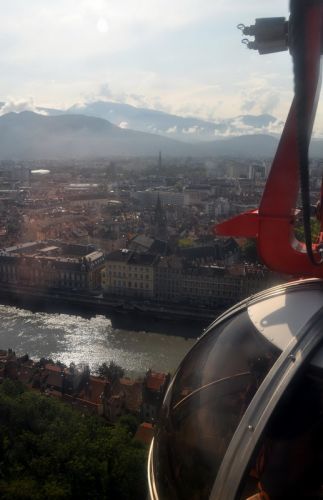 Grenoble, Télépherique de la Bastille, September 2011
