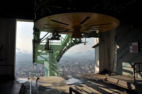 Grenoble, Télépherique de la Bastille, September 2011

