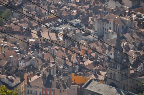 Grenoble, Télépherique de la Bastille, September 2011
