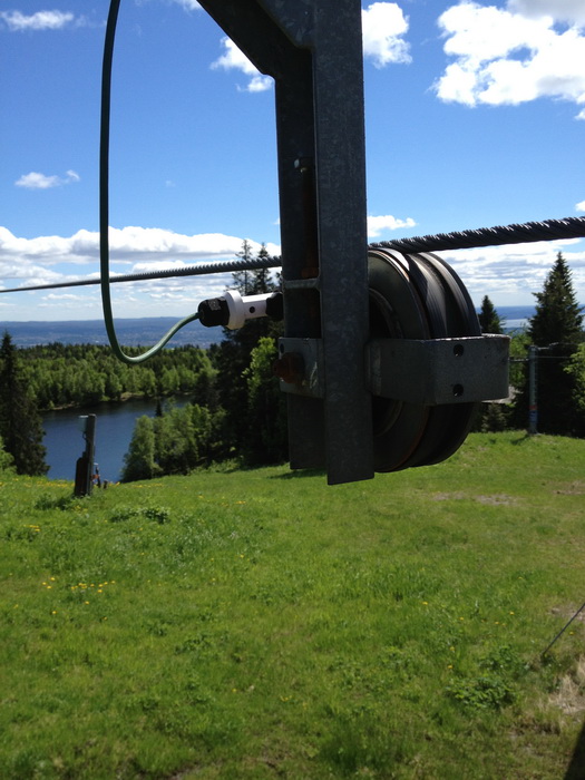 Tryvann, Oslo Vinterpark, Juni 2013
