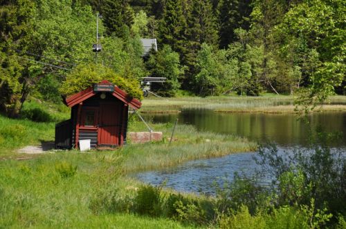 Tryvann, Oslo Vinterpark, Juni 2013
