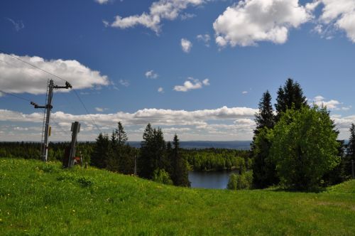 Tryvann, Oslo Vinterpark, Juni 2013
