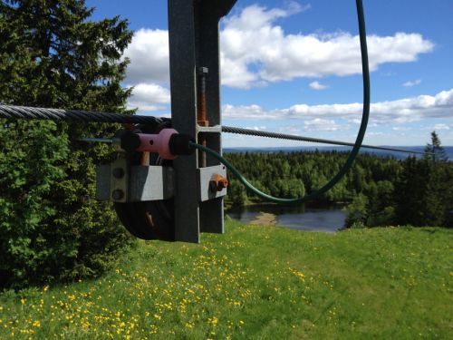 Tryvann, Oslo Vinterpark, Juni 2013
