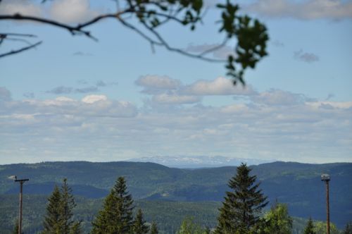 Tryvann, Aussicht nach Nordwesten
