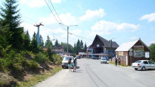 In den Karpaten: Rumänisches Skigebiet (Paltinis) - Fotos eines Kollegen
