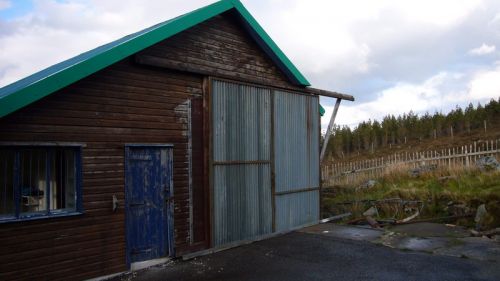 Glencoe: LSAP-Sessellift-Talstation
