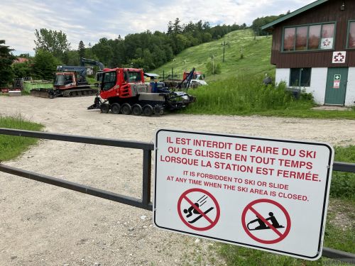 Ski Vorlage, Québec, 26. Juni 2022
